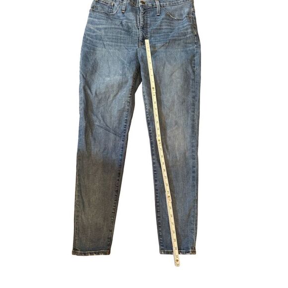 Madewell 11" High-Rise Skinny Jeans in Maricopa Wash AG164 size 32 - Picture 2 of 11